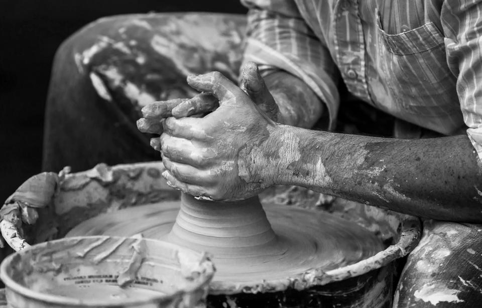 Working The Clay Shutterbug   Working The Clay 